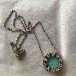 OBO House of Harlow Sunburst small necklace silver